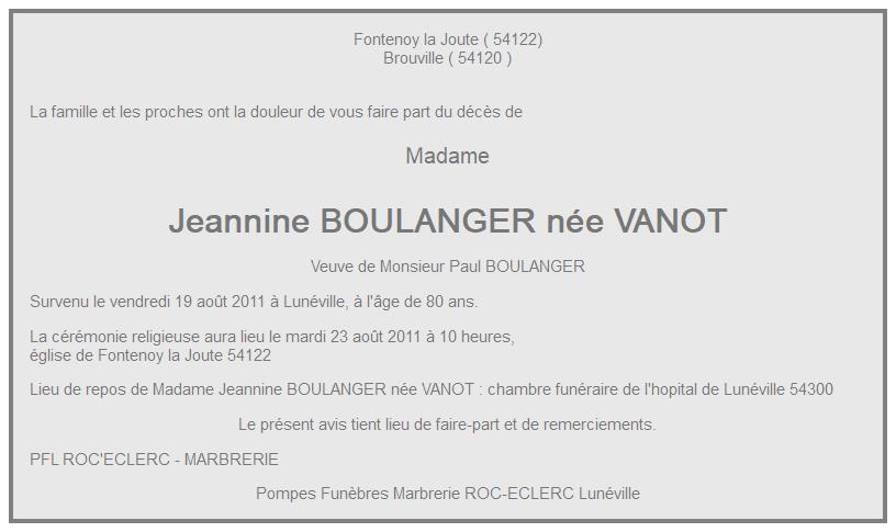 Image Annonce nécrologique