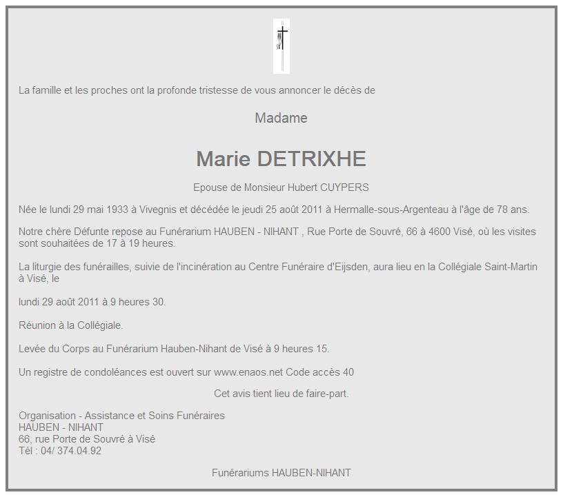 Image Annonce nécrologique
