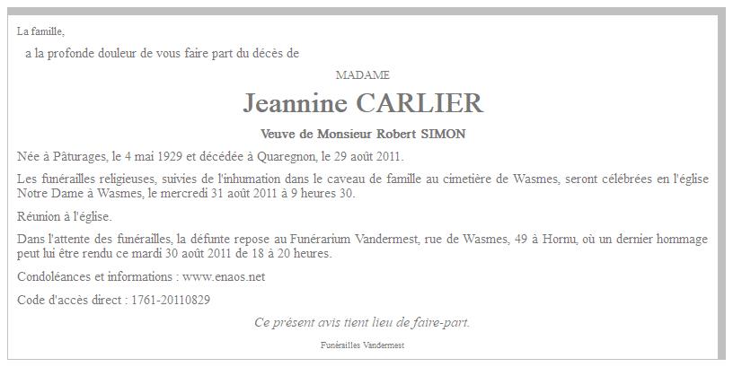 Image Annonce nécrologique