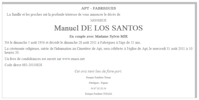 Image Annonce nécrologique