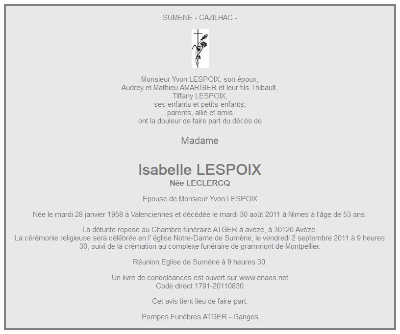 Image Annonce nécrologique