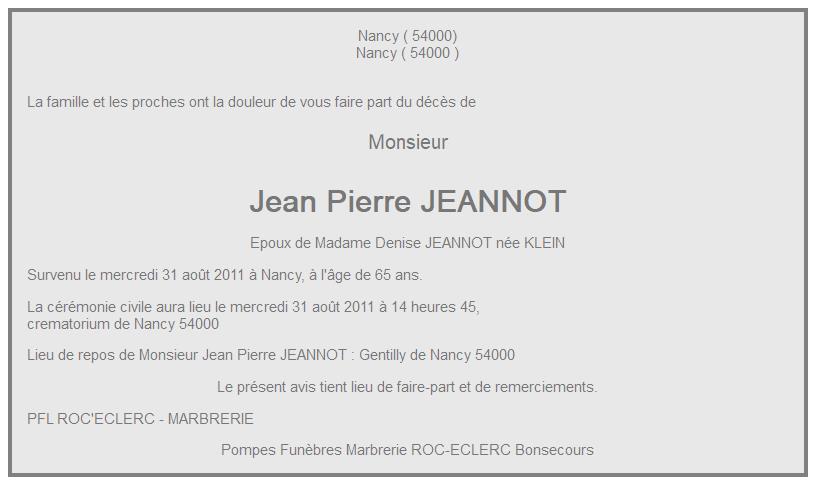 Image Annonce nécrologique