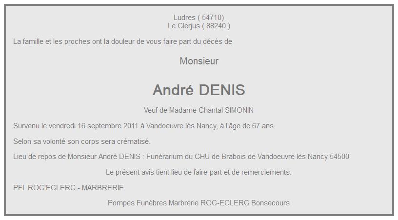 Image Annonce nécrologique