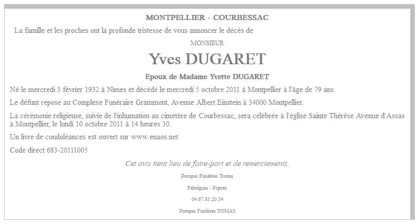 Image Annonce nécrologique