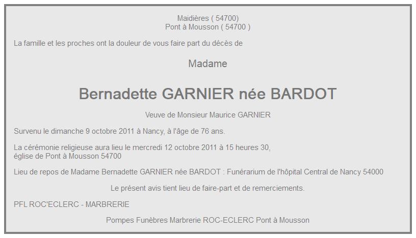 Image Annonce nécrologique