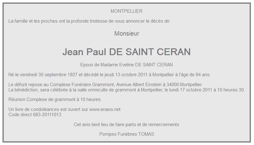 Image Annonce nécrologique