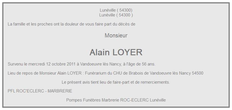 Image Annonce nécrologique