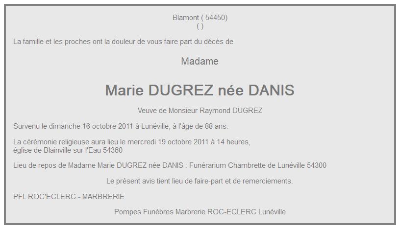 Image Annonce nécrologique