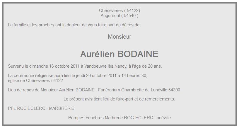 Image Annonce nécrologique