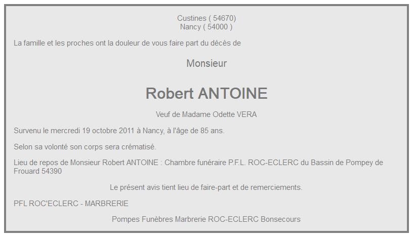 Image Annonce nécrologique