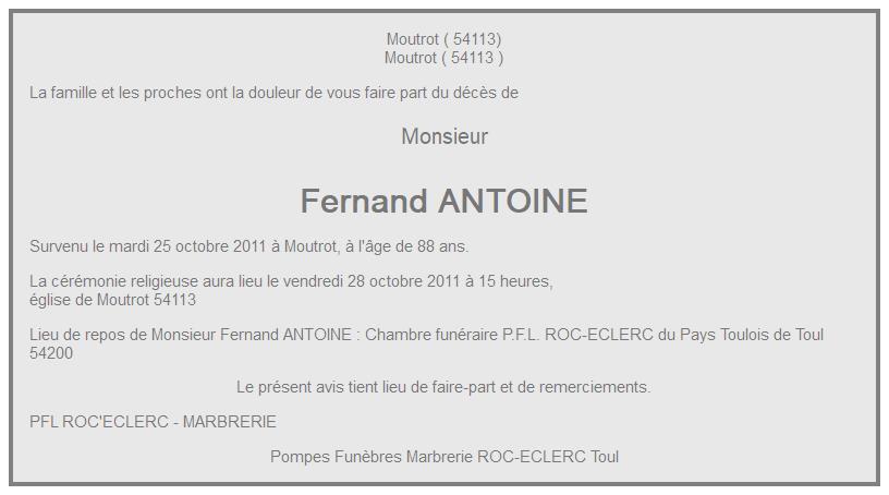 Image Annonce nécrologique