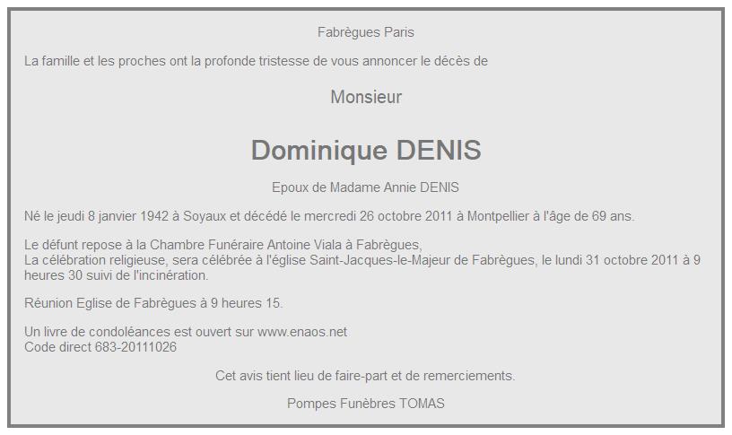 Image Annonce nécrologique