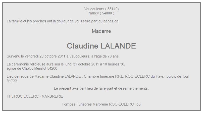 Image Annonce nécrologique