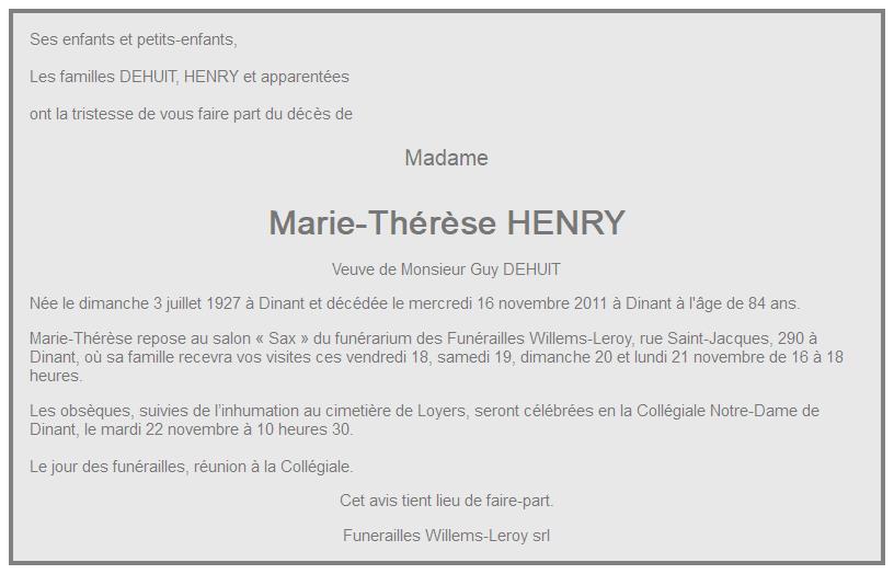 Image Annonce nécrologique