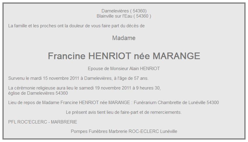 Image Annonce nécrologique