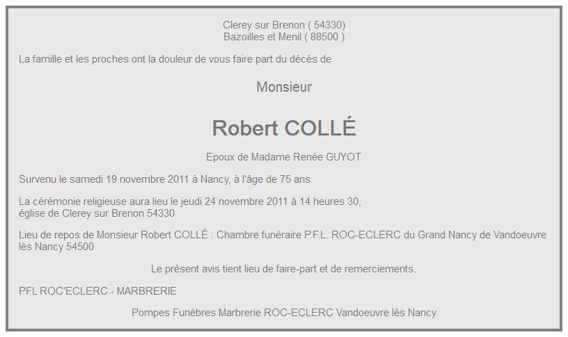 Image Annonce nécrologique