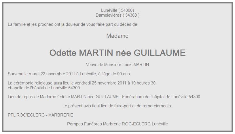 Image Annonce nécrologique