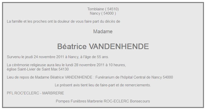 Image Annonce nécrologique