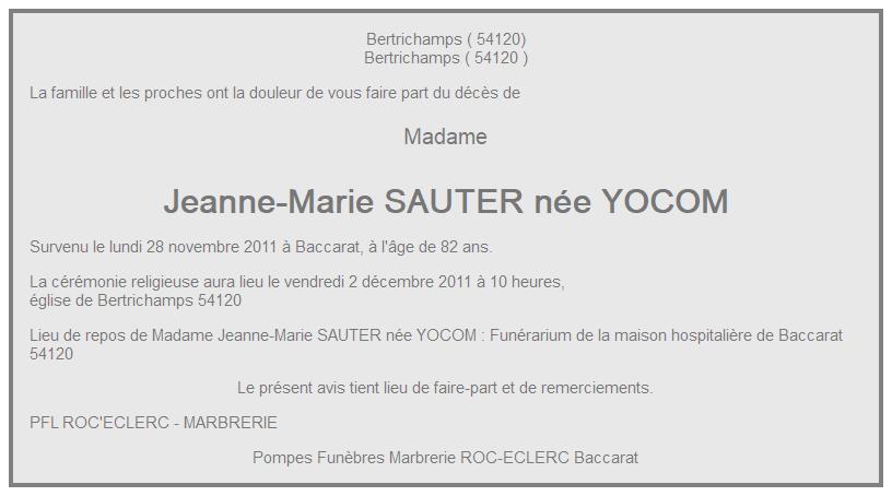 Image Annonce nécrologique