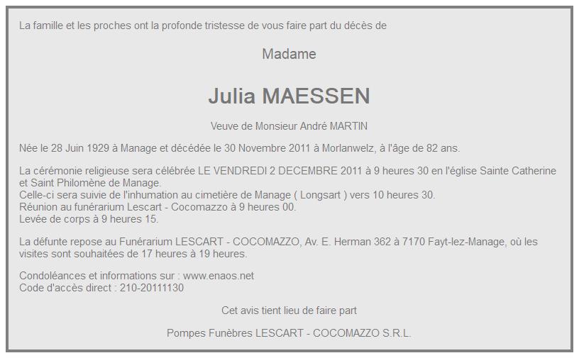 Image Annonce nécrologique