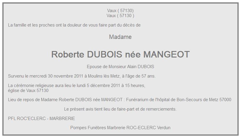 Image Annonce nécrologique