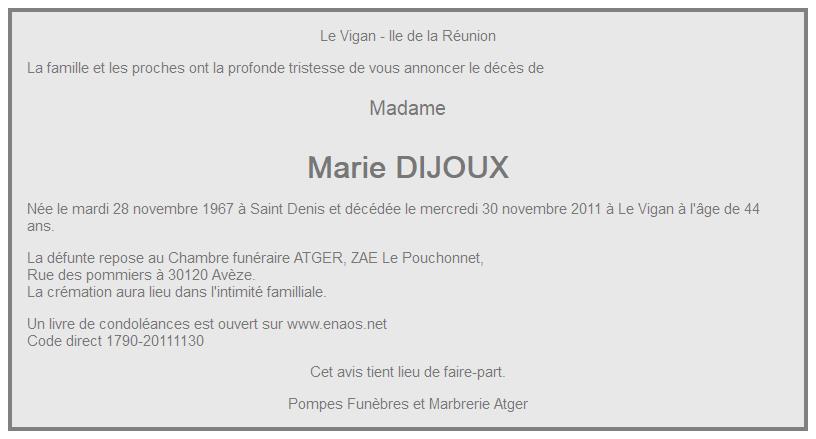 Image Annonce nécrologique