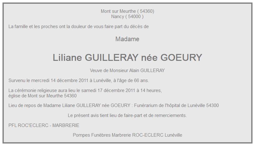 Image Annonce nécrologique