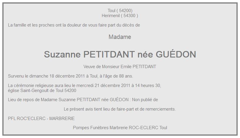 Image Annonce nécrologique