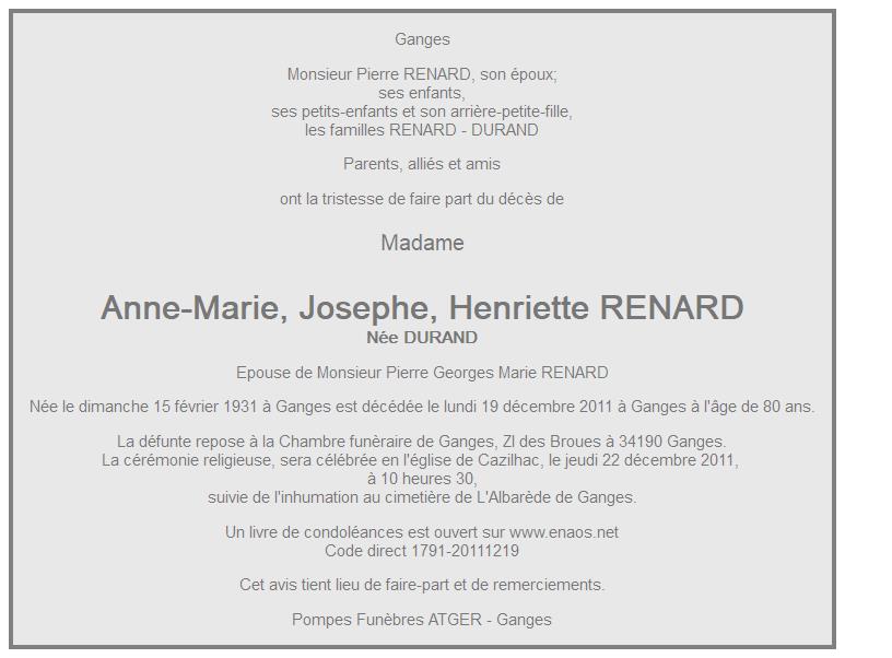 Image Annonce nécrologique