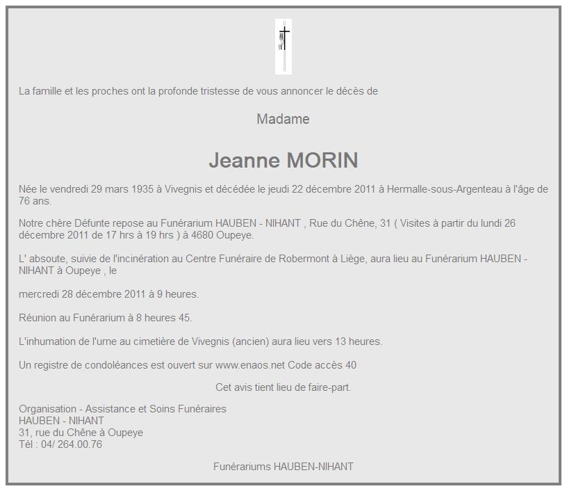 Image Annonce nécrologique