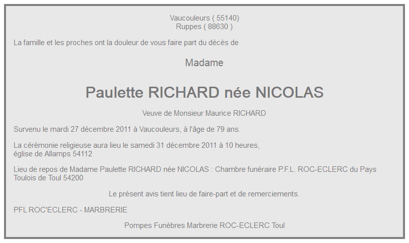 Image Annonce nécrologique