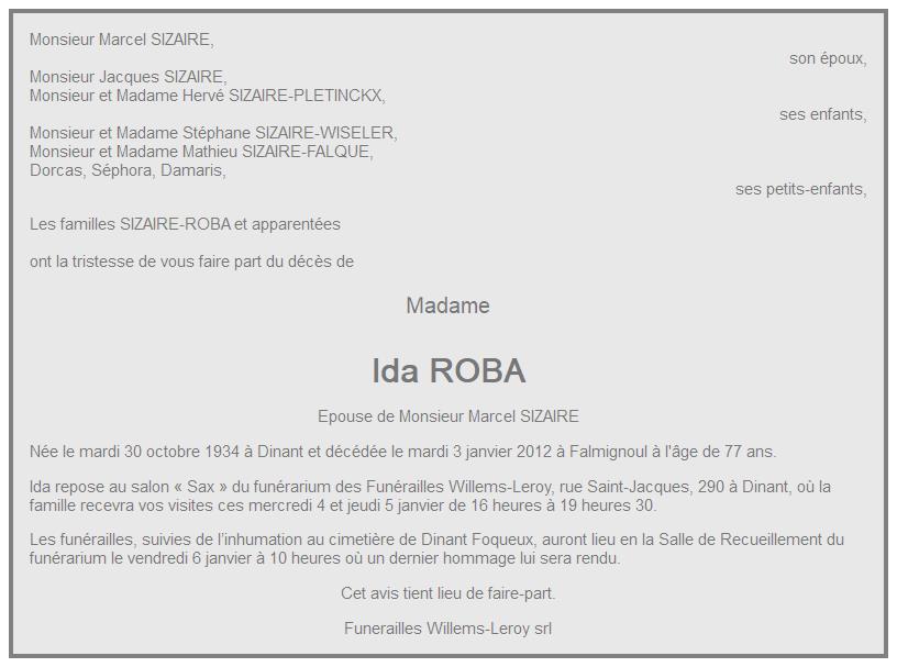 Image Annonce nécrologique