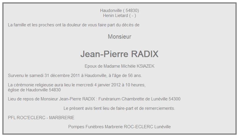 Image Annonce nécrologique