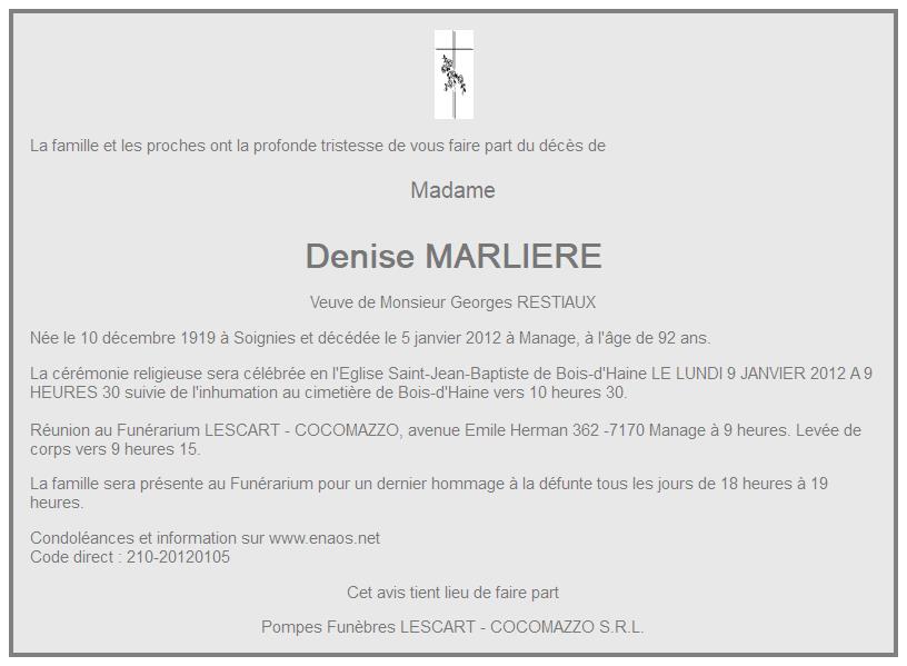 Image Annonce nécrologique
