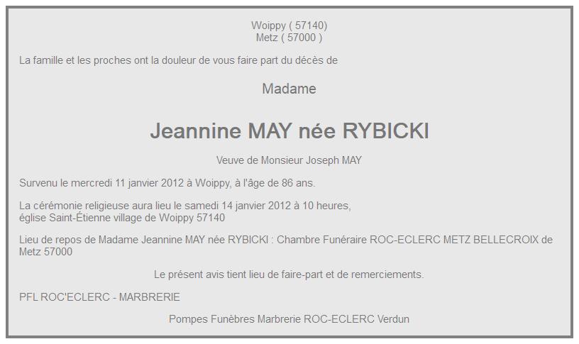 Image Annonce nécrologique