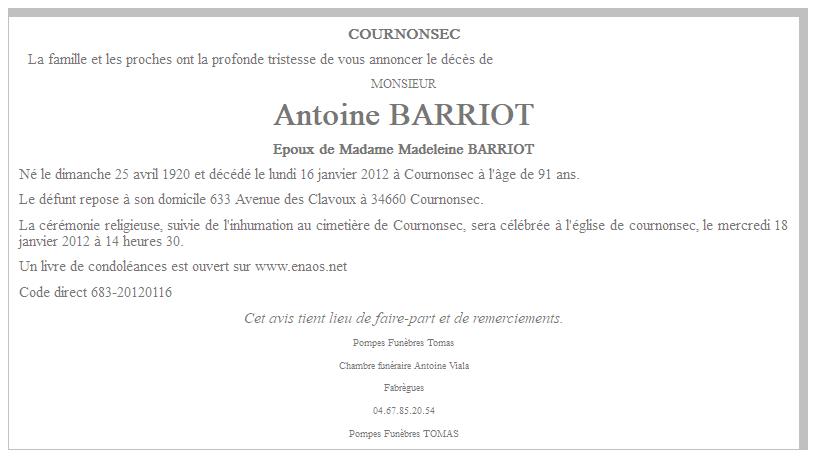 Image Annonce nécrologique