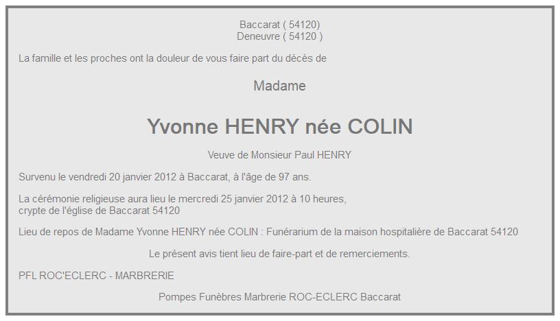 Image Annonce nécrologique