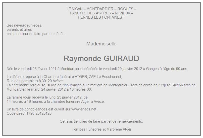 Image Annonce nécrologique