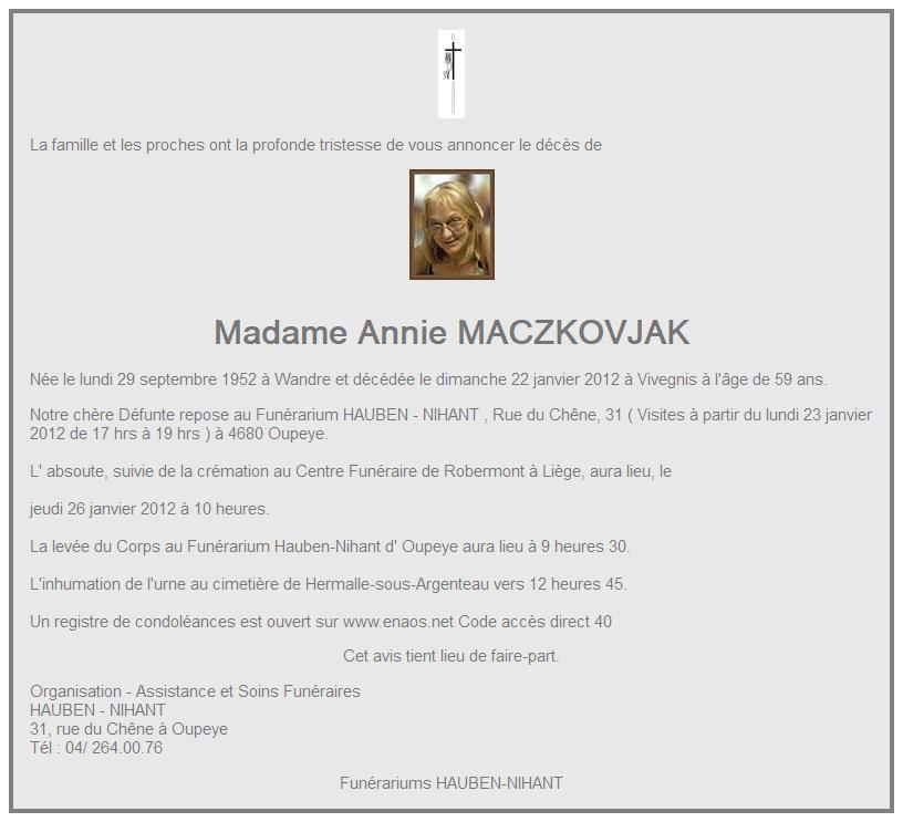 Image Annonce nécrologique