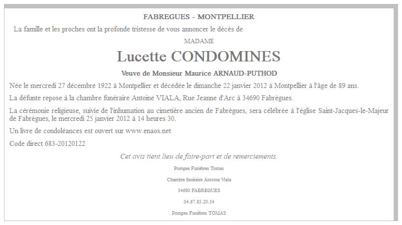 Image Annonce nécrologique