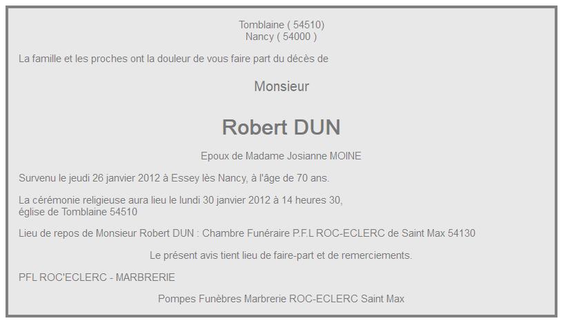 Image Annonce nécrologique