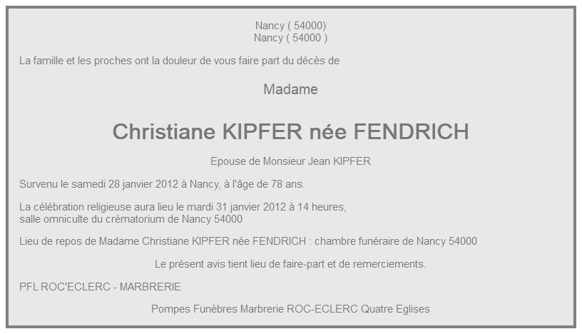 Image Annonce nécrologique