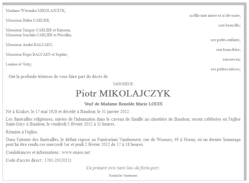 Image Annonce nécrologique