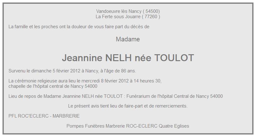 Image Annonce nécrologique