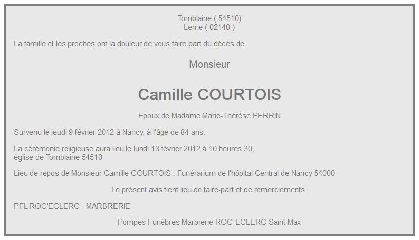 Image Annonce nécrologique