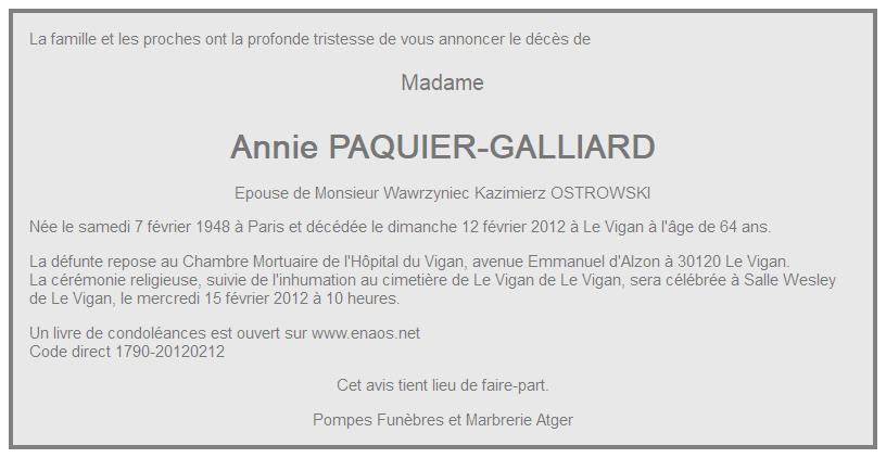 Image Annonce nécrologique
