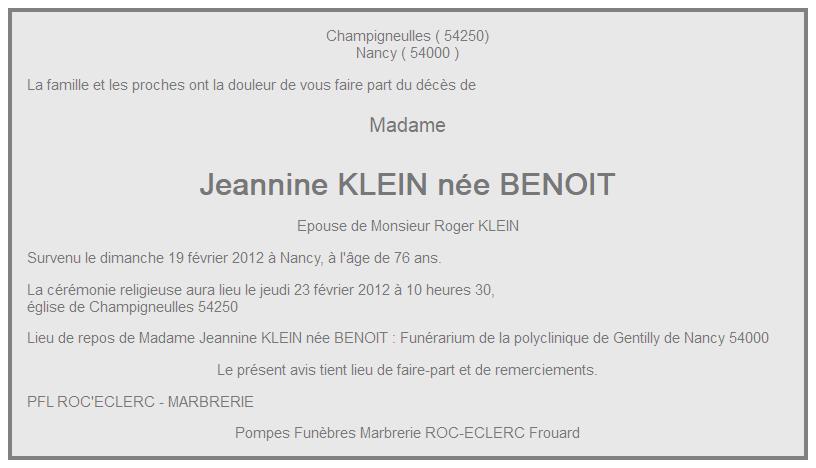 Image Annonce nécrologique