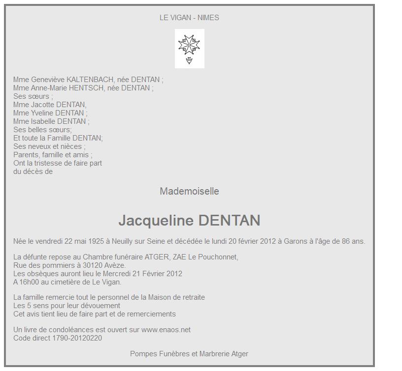 Image Annonce nécrologique
