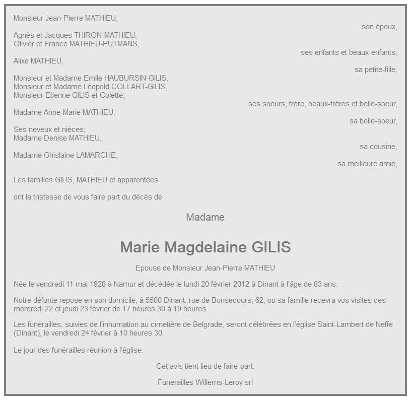 Image Annonce nécrologique