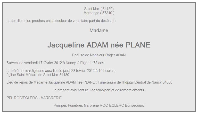 Image Annonce nécrologique